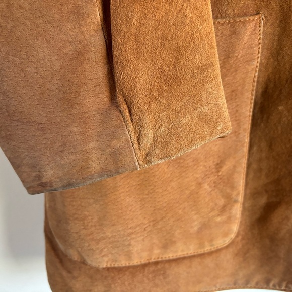 Vintage Suede Leather Jacket - Picture 4 of 8